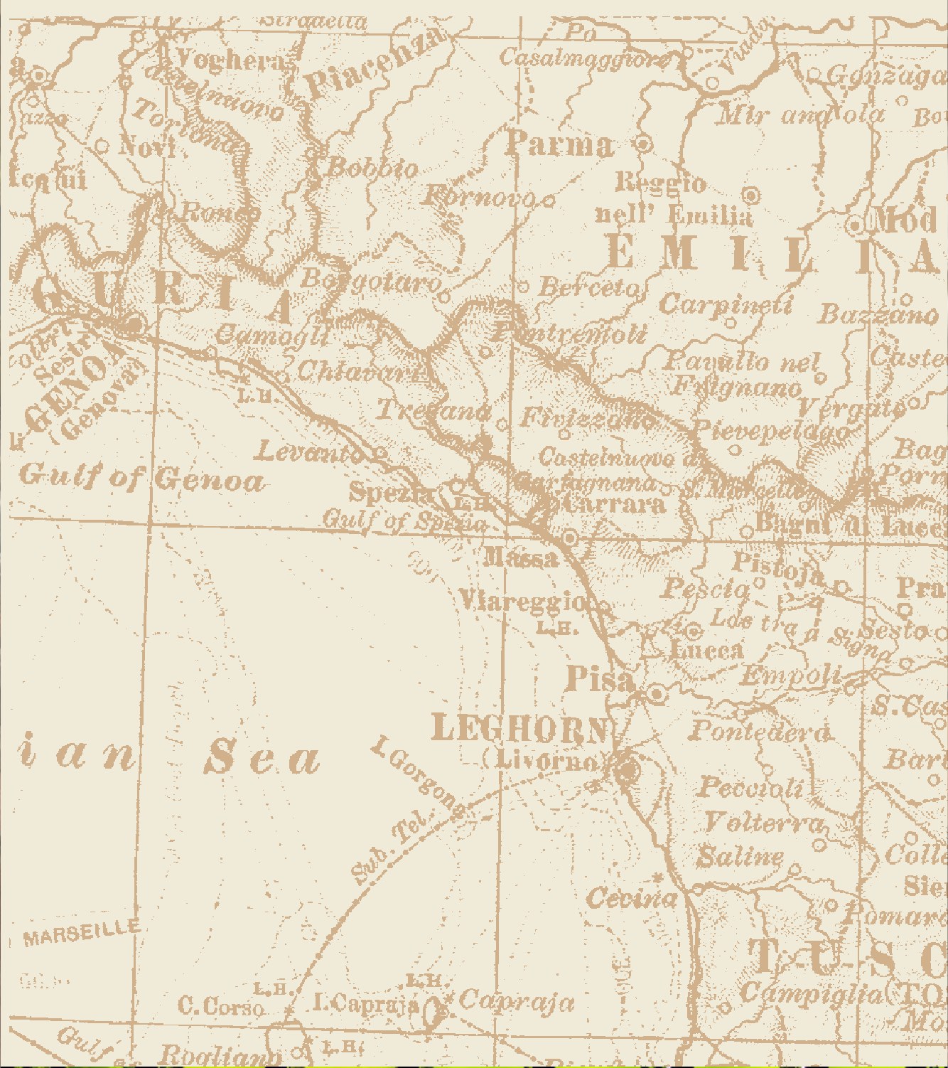 Map of Italy